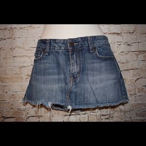 Abercrombie and Fitch distressed mini